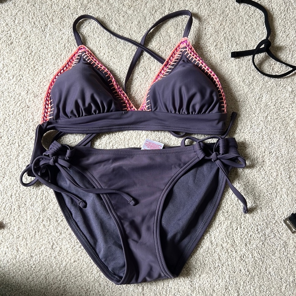 Crochet bikini top